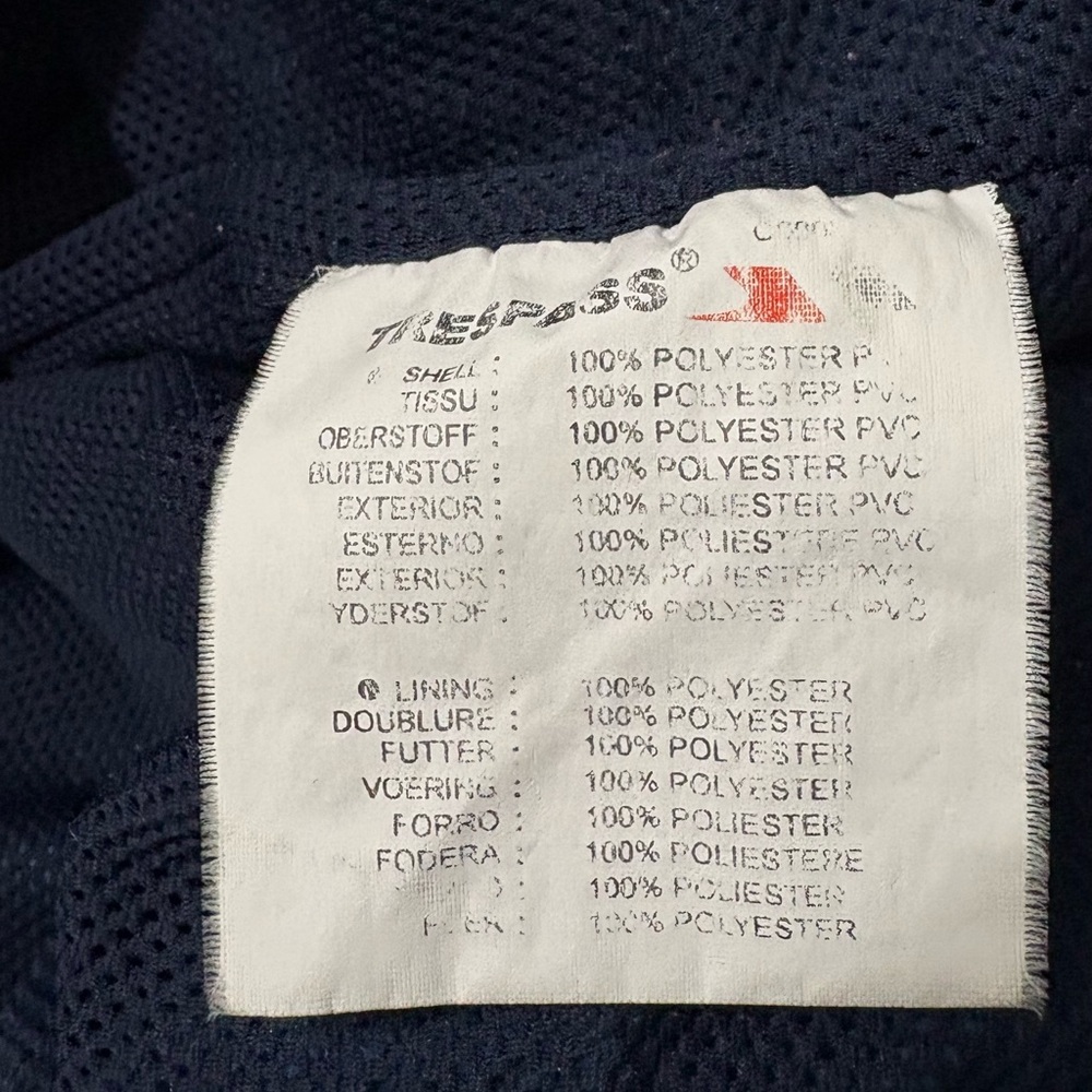 Trespass Performance Blue Jacket - Picture 5 of 7